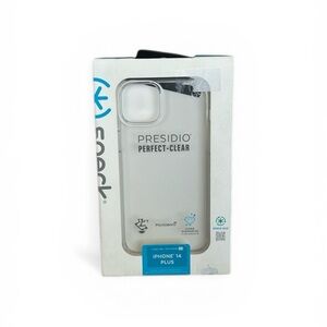 NEW Speck Presidio Perfect-Clear NON-MAGNETIC Case for iPhone 14 Plus
